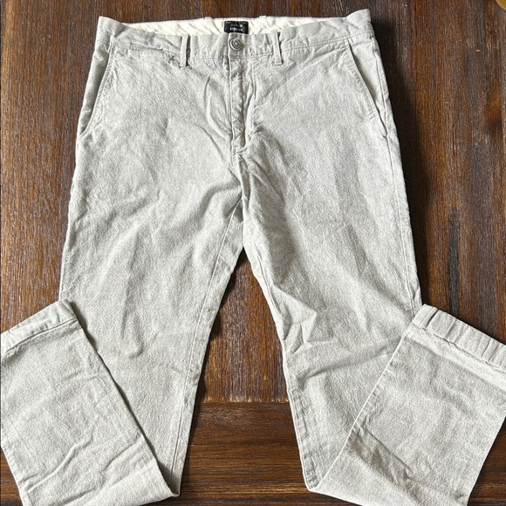 J.Crew Gray Stretch Trousers